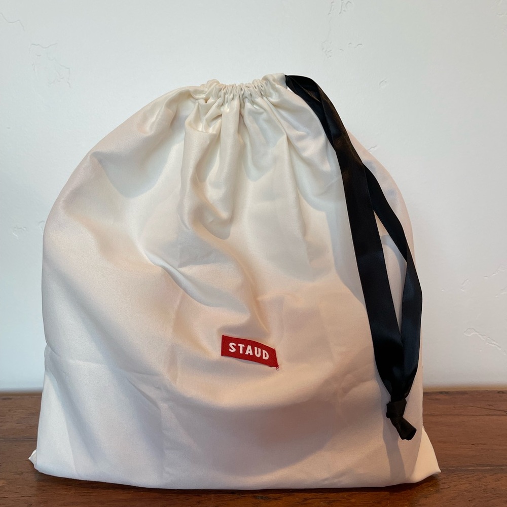 Staud Kiki Shoulder Bag Blood Orange - Picture 14 of 15